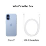 Apple iPhone 17 Smartphone, Mist Blue, 256 GB - Image 5