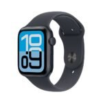 Apple Watch SE 3 GPS 44mm Midnight Aluminium Case with Midnight Sport Band - Image 2