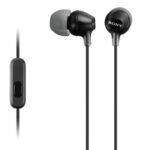 Sony Wired In-Ear Headphones - Black (MDREX15APBLACK-R)