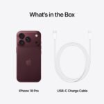 Apple iPhone 18 Pro Smartphone, Burgundy, 512 GB - Image 10
