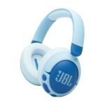 JBL Junior 470NC Wireless Over-Ear Noise Cancelling Kids Headphones Blue