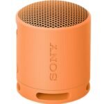Sony Wireless Bluetooth Portable Lightweight Super-Compact Travel Speaker, Extra-Durable IP67 Waterproof & Dustproof, 16 Hour Battery, Versatile Strap, And Hands-Free Calling, Orange