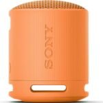 Sony Wireless Bluetooth Portable Lightweight Super-Compact Travel Speaker, Extra-Durable IP67 Waterproof & Dustproof, 16 Hour Battery, Versatile Strap, And Hands-Free Calling, Orange - Image 4