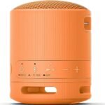 Sony Wireless Bluetooth Portable Lightweight Super-Compact Travel Speaker, Extra-Durable IP67 Waterproof & Dustproof, 16 Hour Battery, Versatile Strap, And Hands-Free Calling, Orange - Image 2