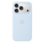 Apple iPhone 18 Pro Silicone Case with MagSafe - Crisp Blue - Image 2