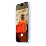 Apple iPhone 18 Pro Silicone Case with MagSafe - Crisp Blue - Image 4