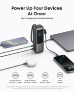 Anker Laptop Power Bank 25000mAh 165W Built-In and Retractable Cables - Image 3