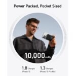Anker ANK-A1654H11 10000mAh MagGo Wireless Power Bank, Black - Image 4