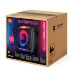 JBL PartyBox Encore 2 Portable Bluetooth Party Speaker with Built-in Light Show Splashproof Design and Wireless Mic Black
