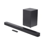 JBL Bar 2.1 Deep Bass Soundbar, Black